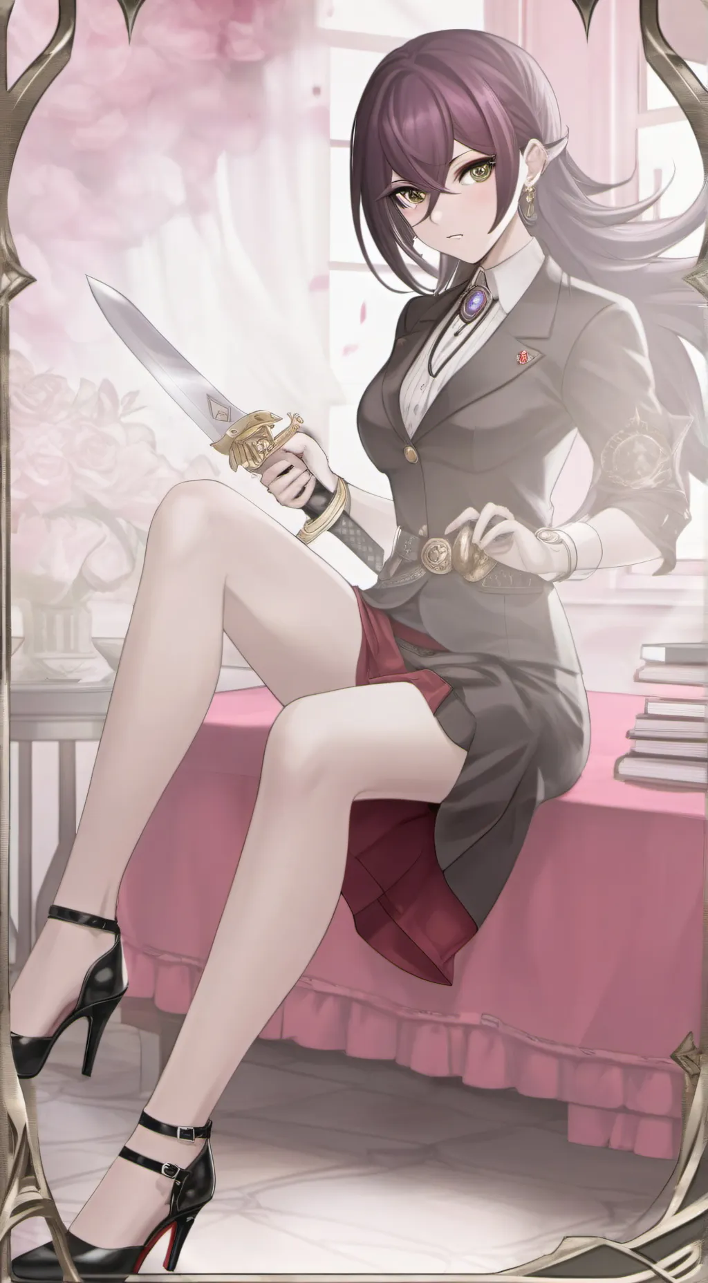 ai character: Ivy Shadow  background
