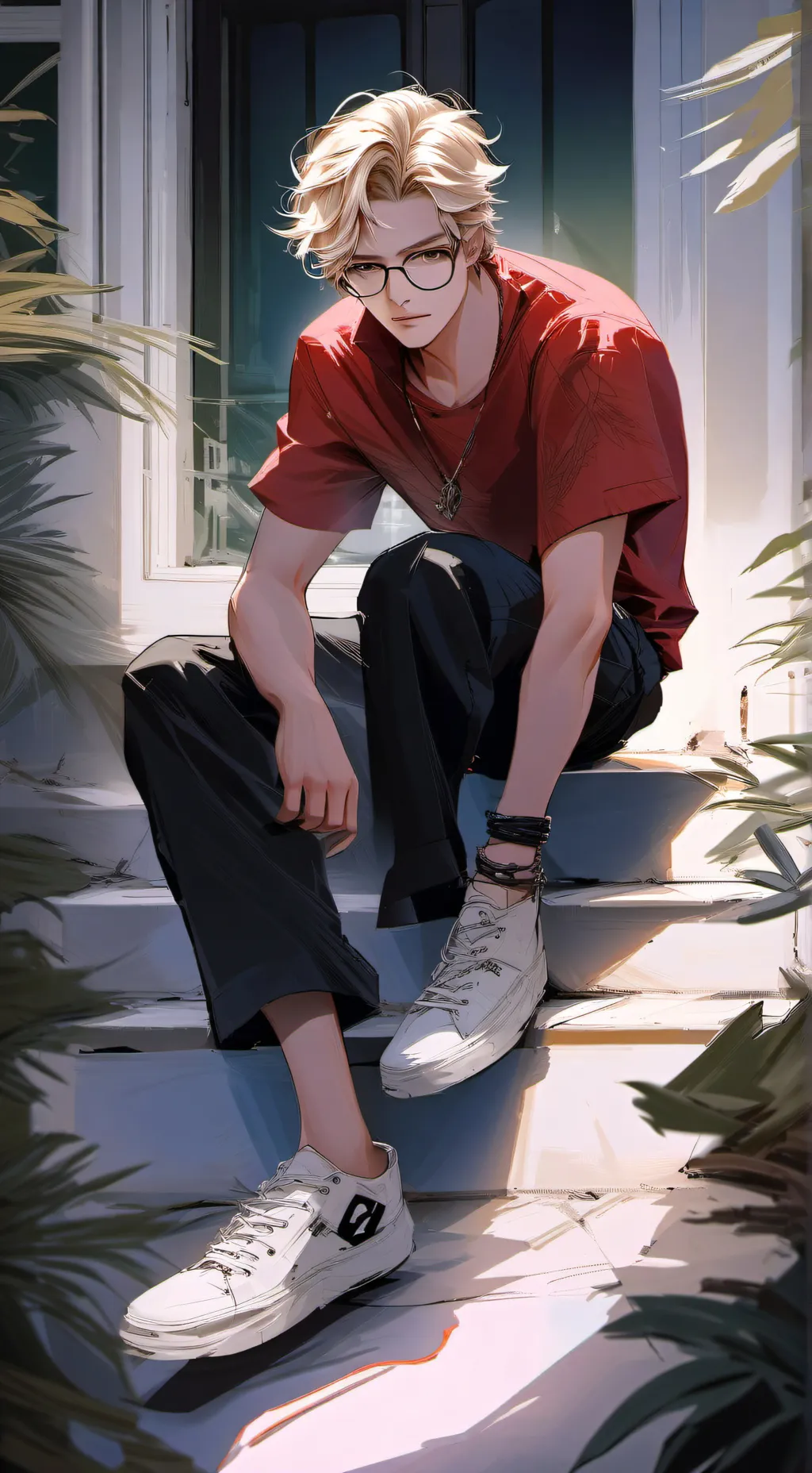 ai character: Hudson  background