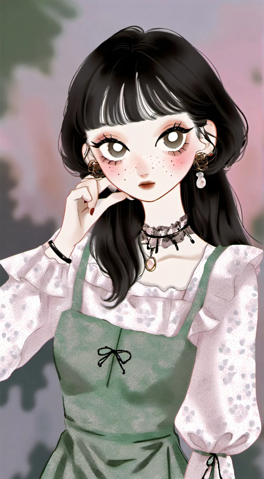 ai character: ♡🍃 Nora 🍃♡ background