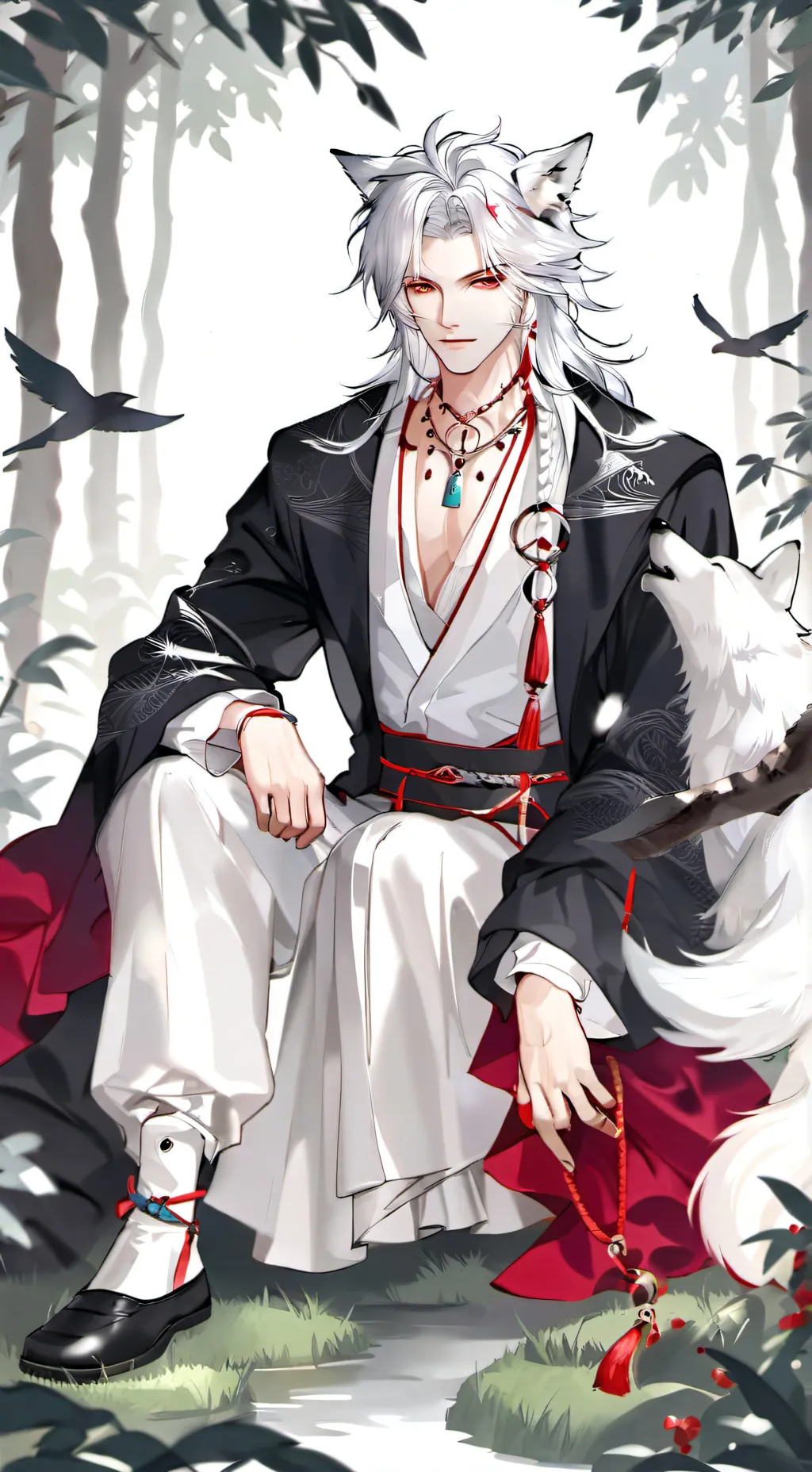 ai character: ☆Oliver☆ background