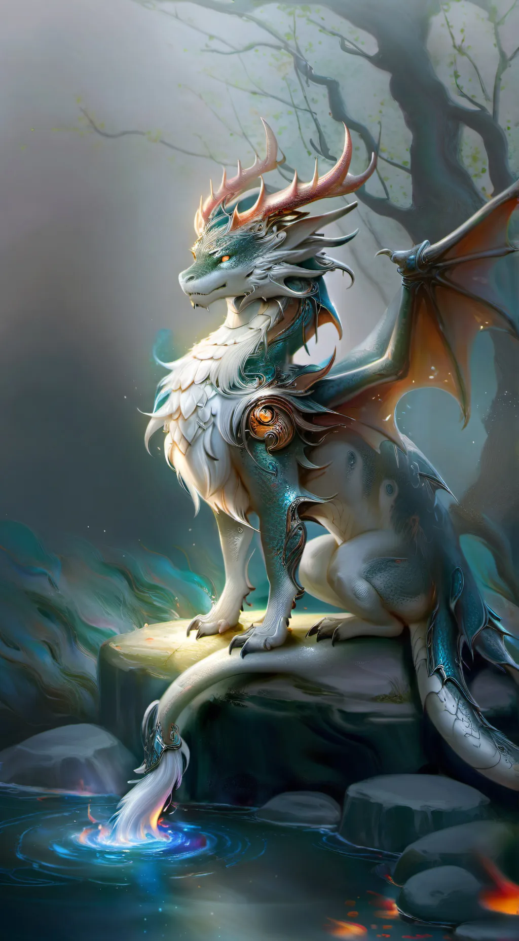 ai character: King Spark background