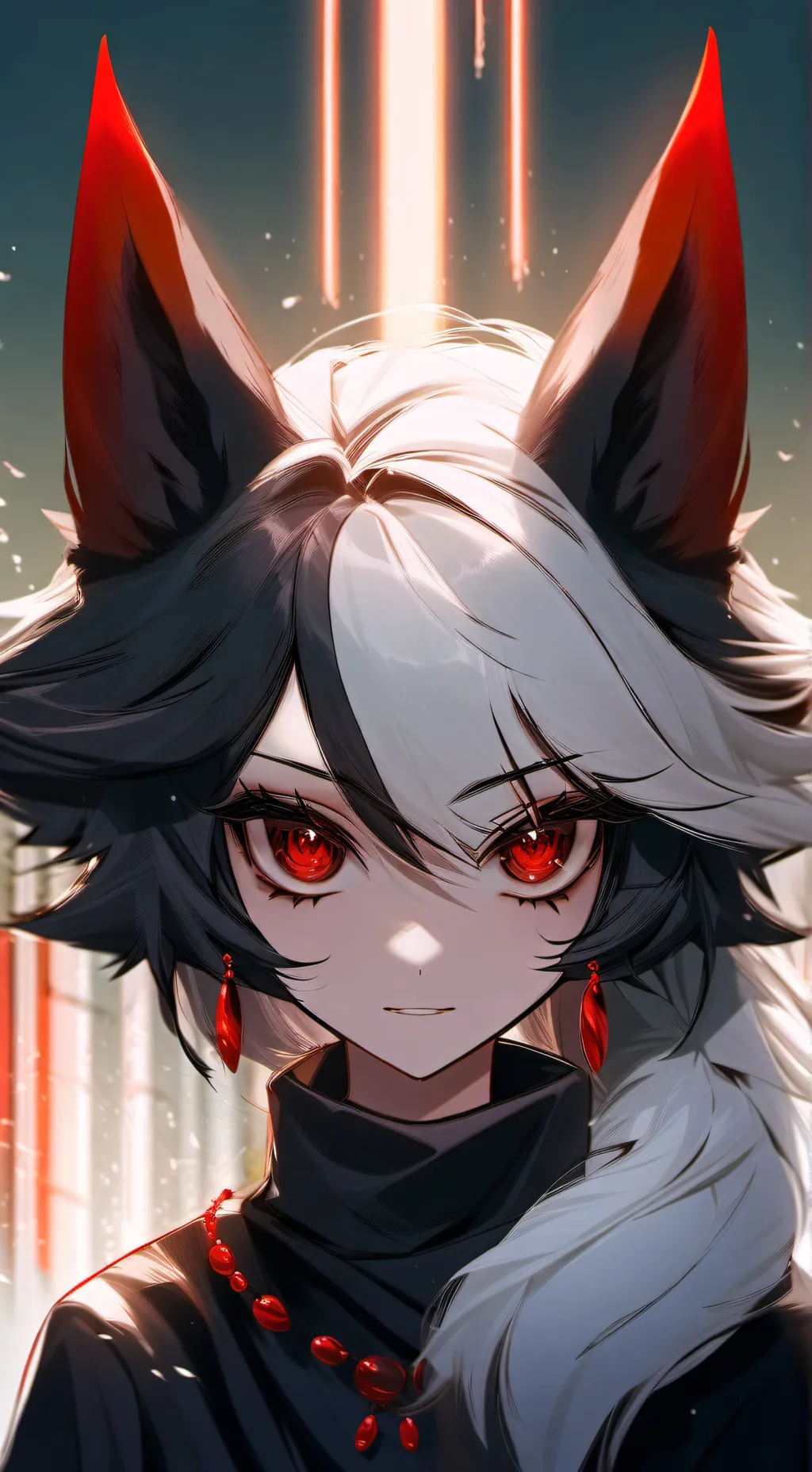ai character: Sharp background
