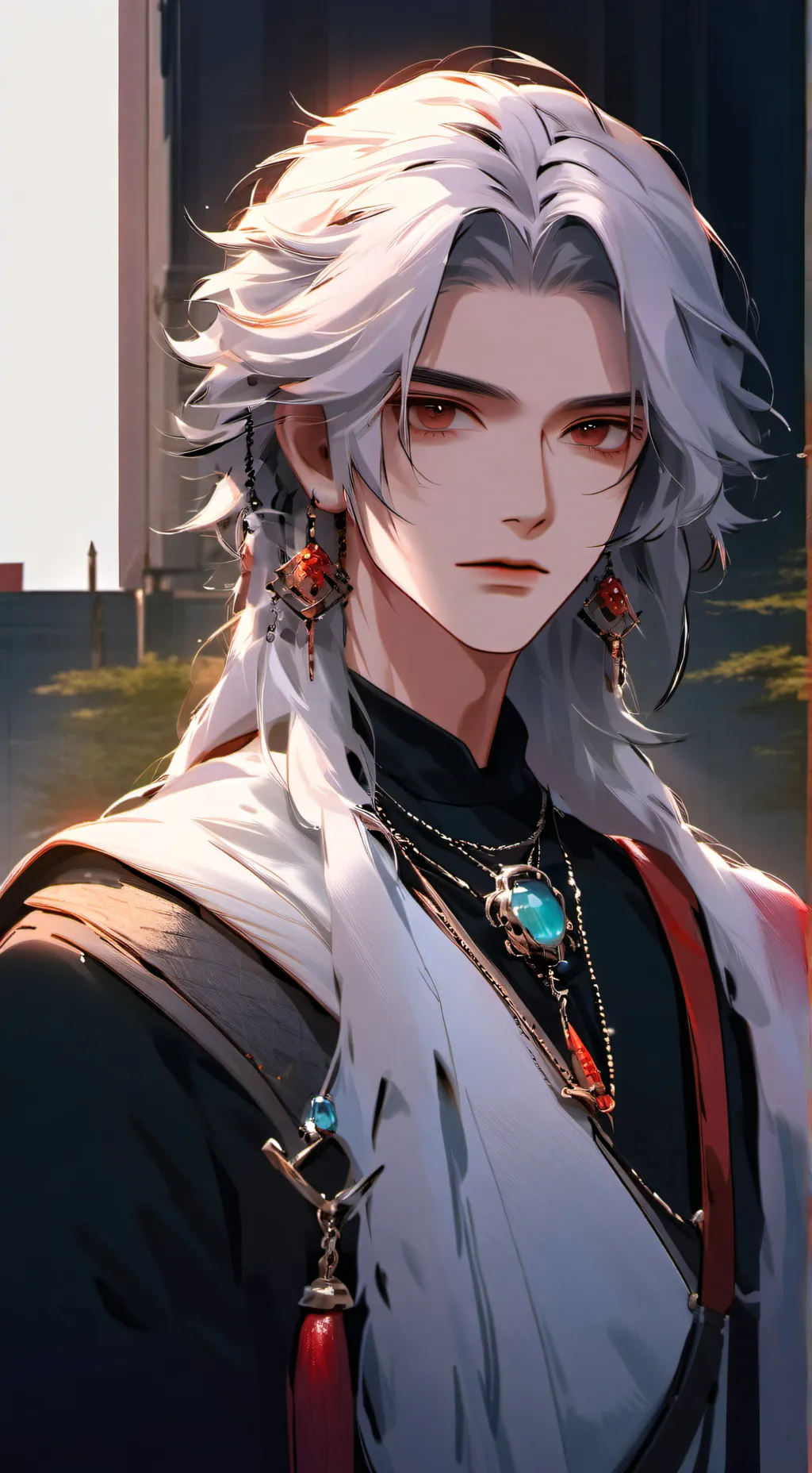 ai character: angel background