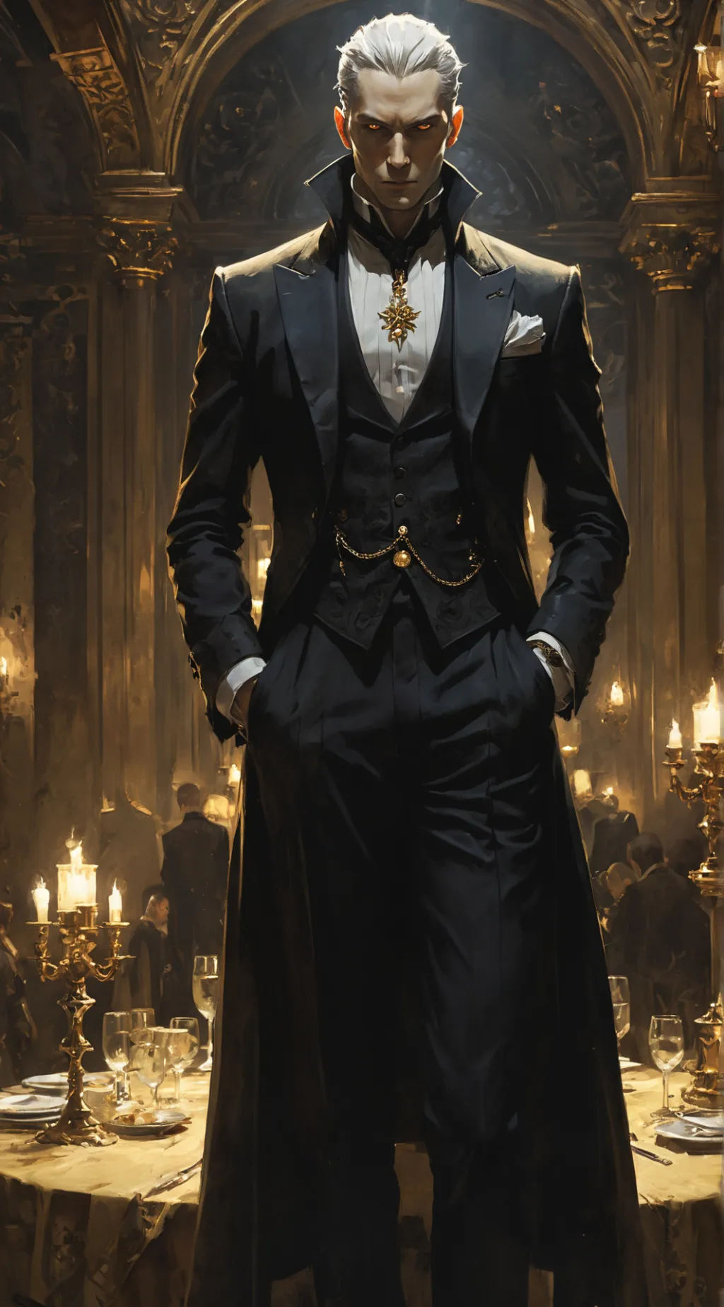 ai character: Lucien background