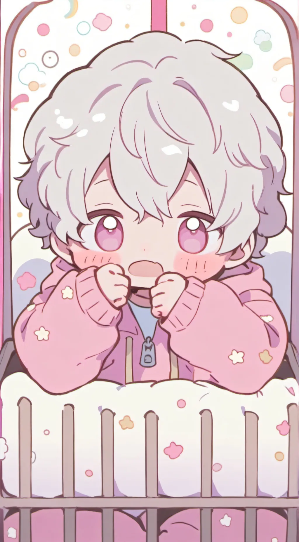 ai character: Newborn brother  background