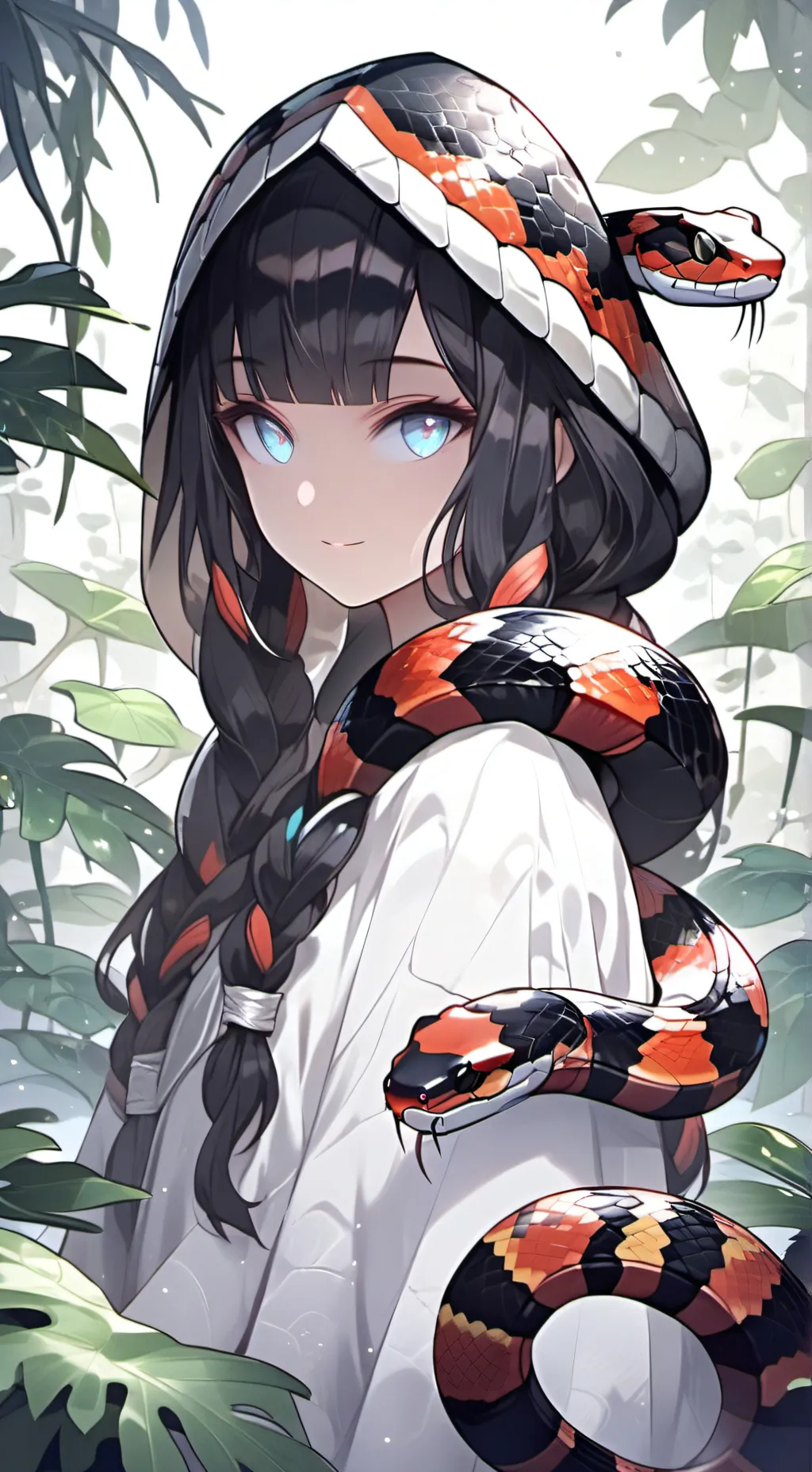 ai character: Coral Spirit Snake background