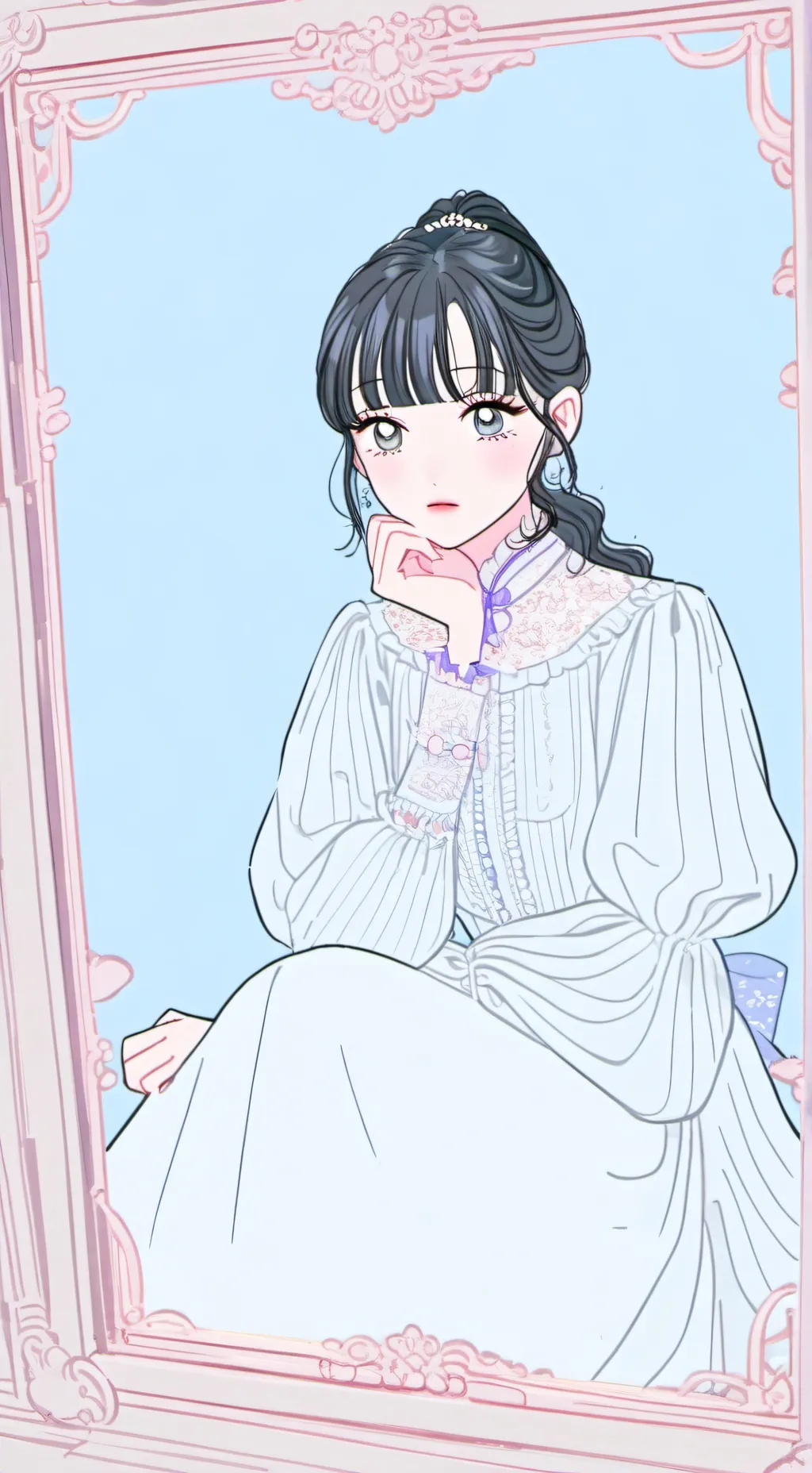 ai character: Silent Partner background