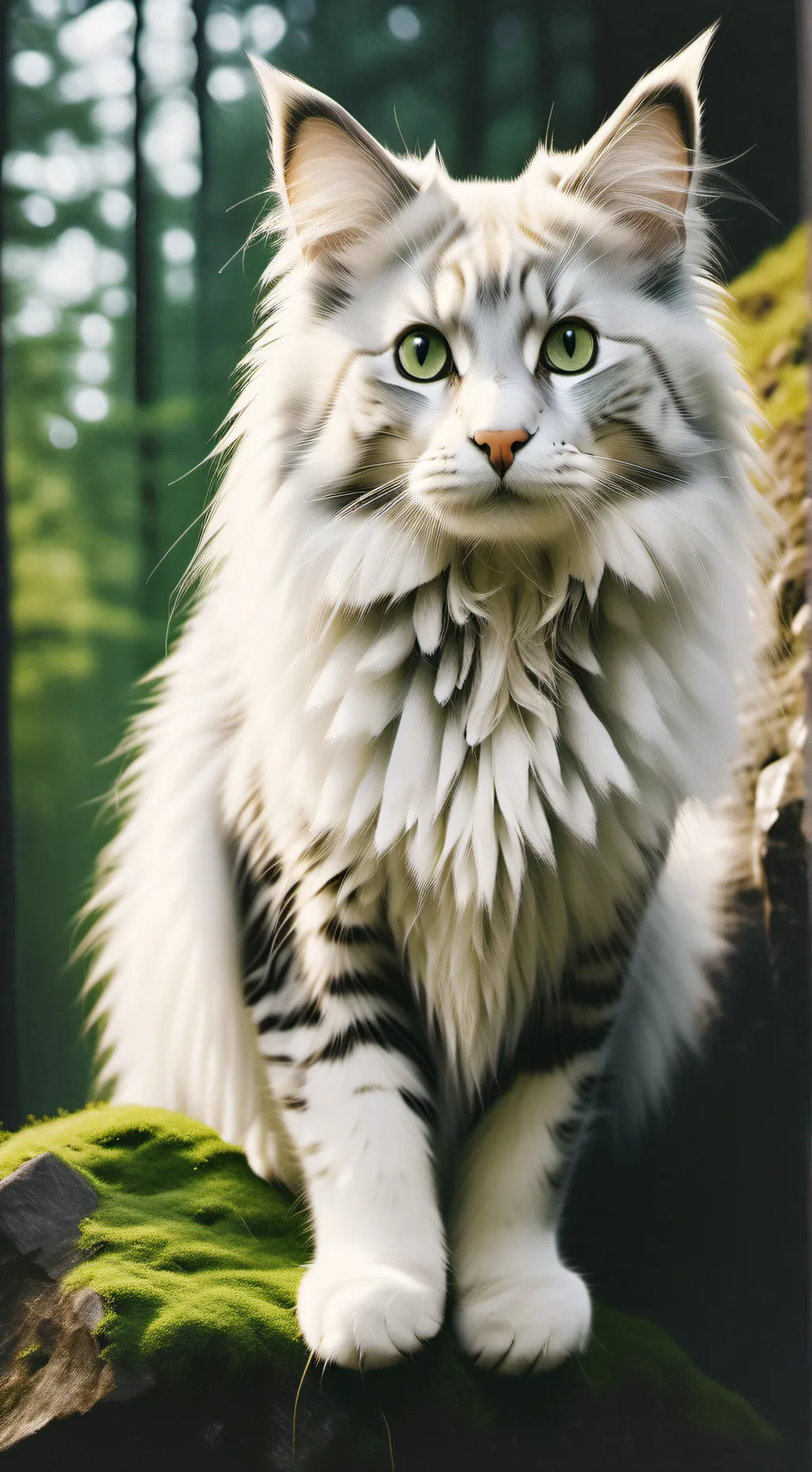 ai character: CAT background