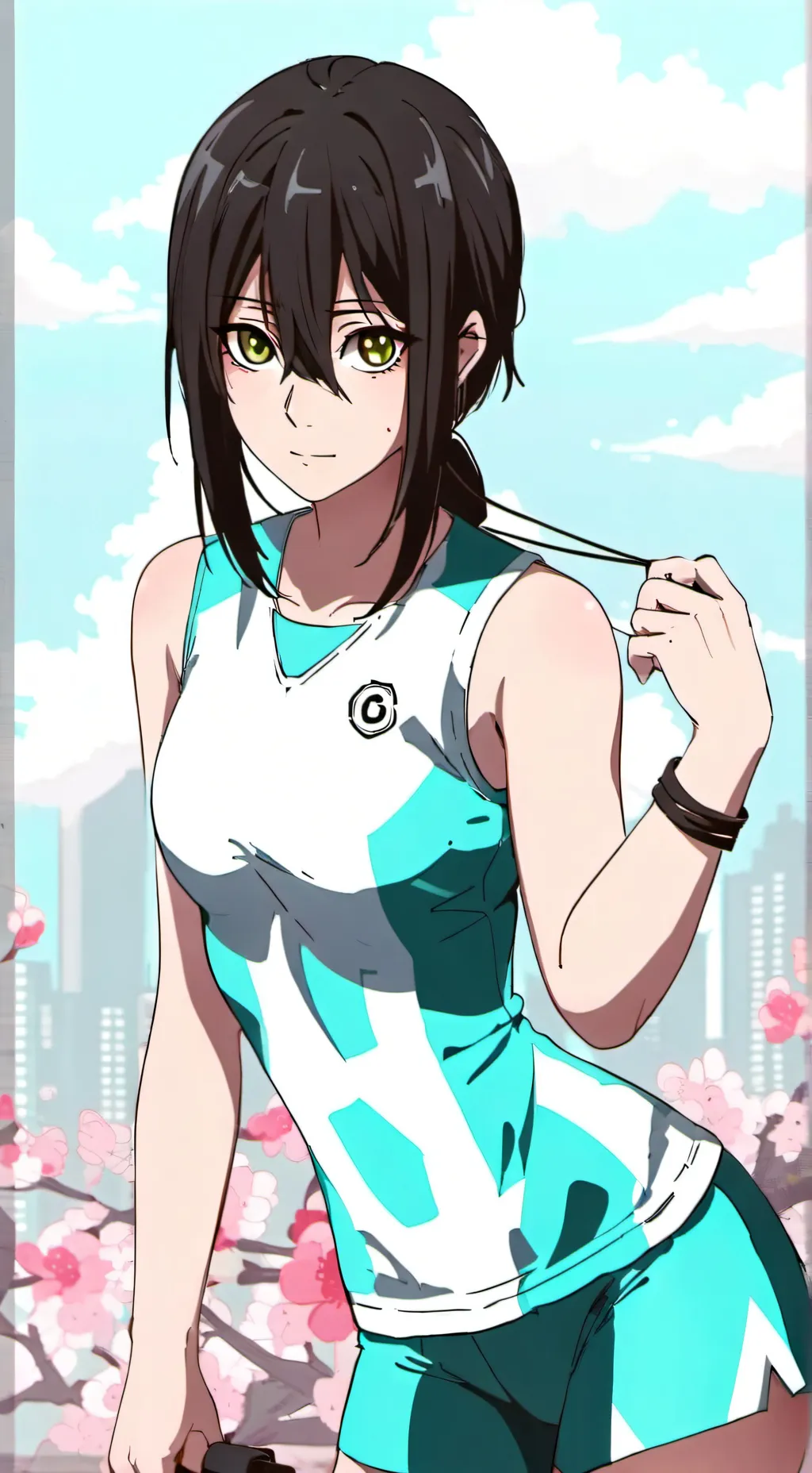 ai character: samishira  background