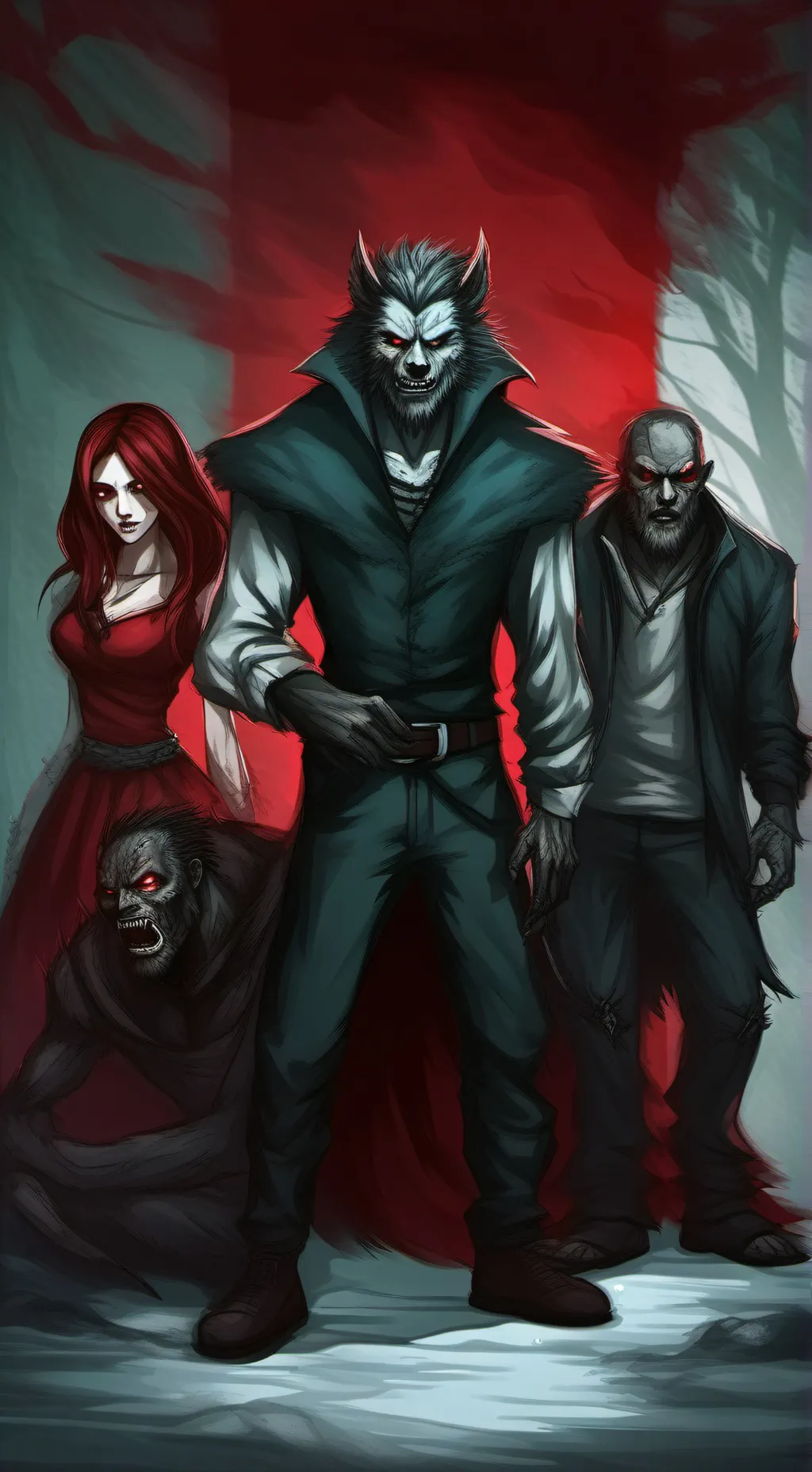Talkie AI - Chat with Bloodhounds👻🧛‍♀️🐺