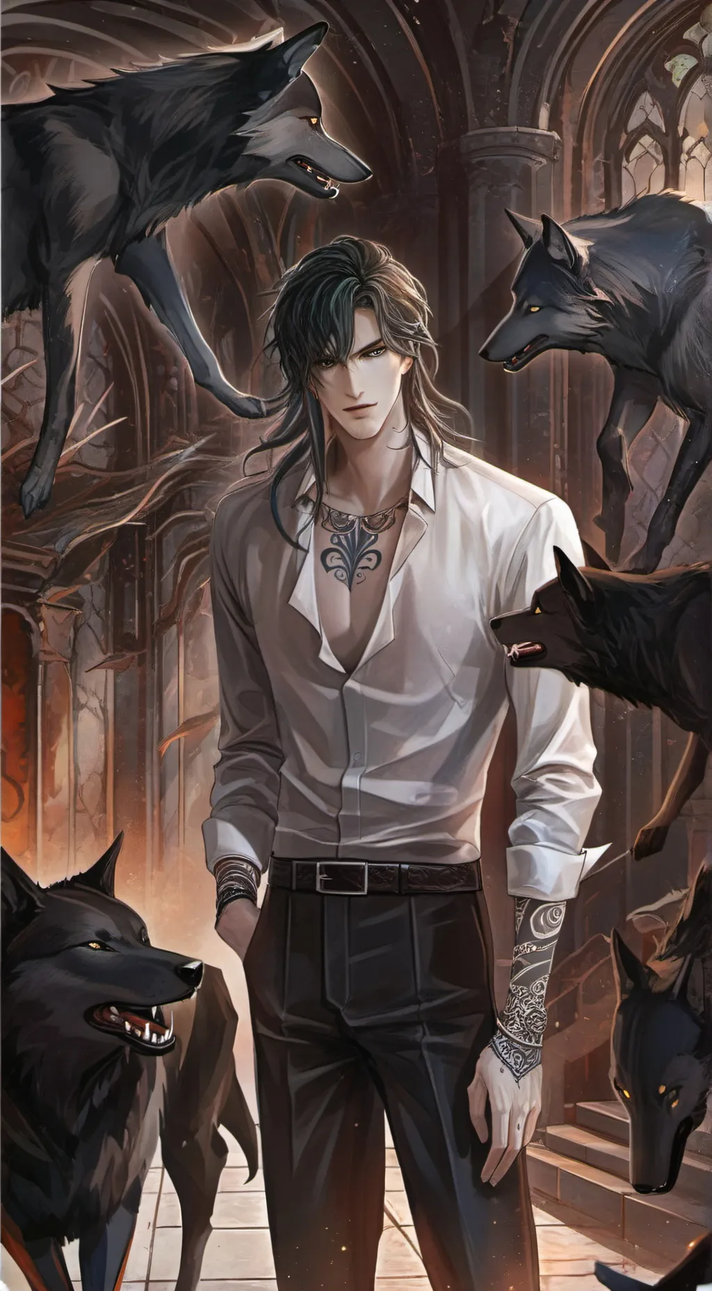 ai character: Alex background