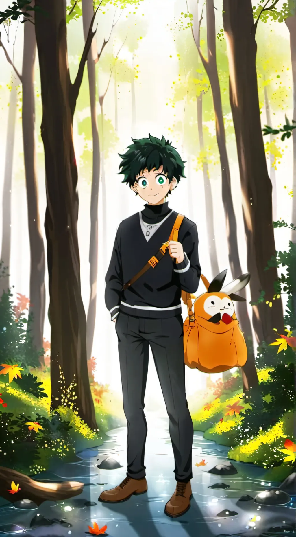 ai character: Mha  background