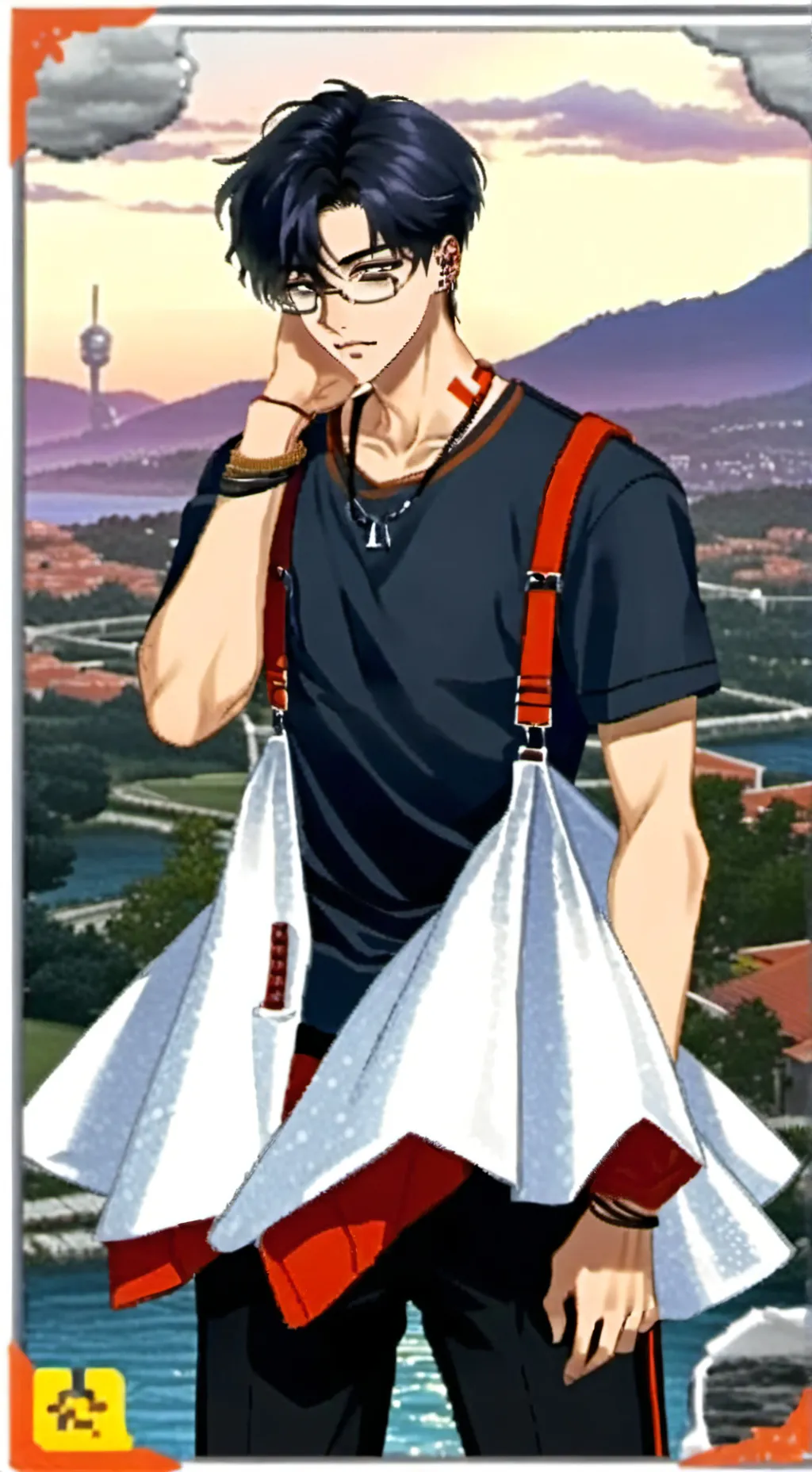 ai character: ★lucas★ background