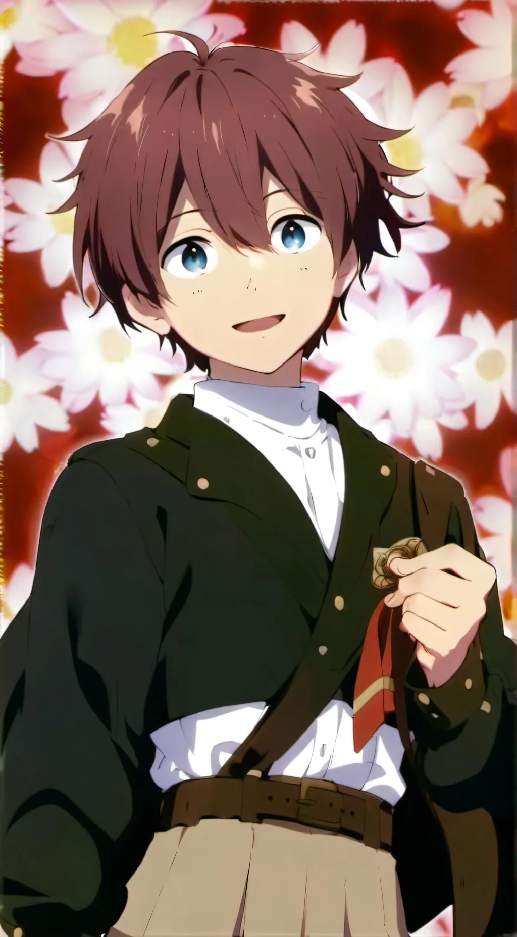 ai character: Aki Sakura Kesshō background