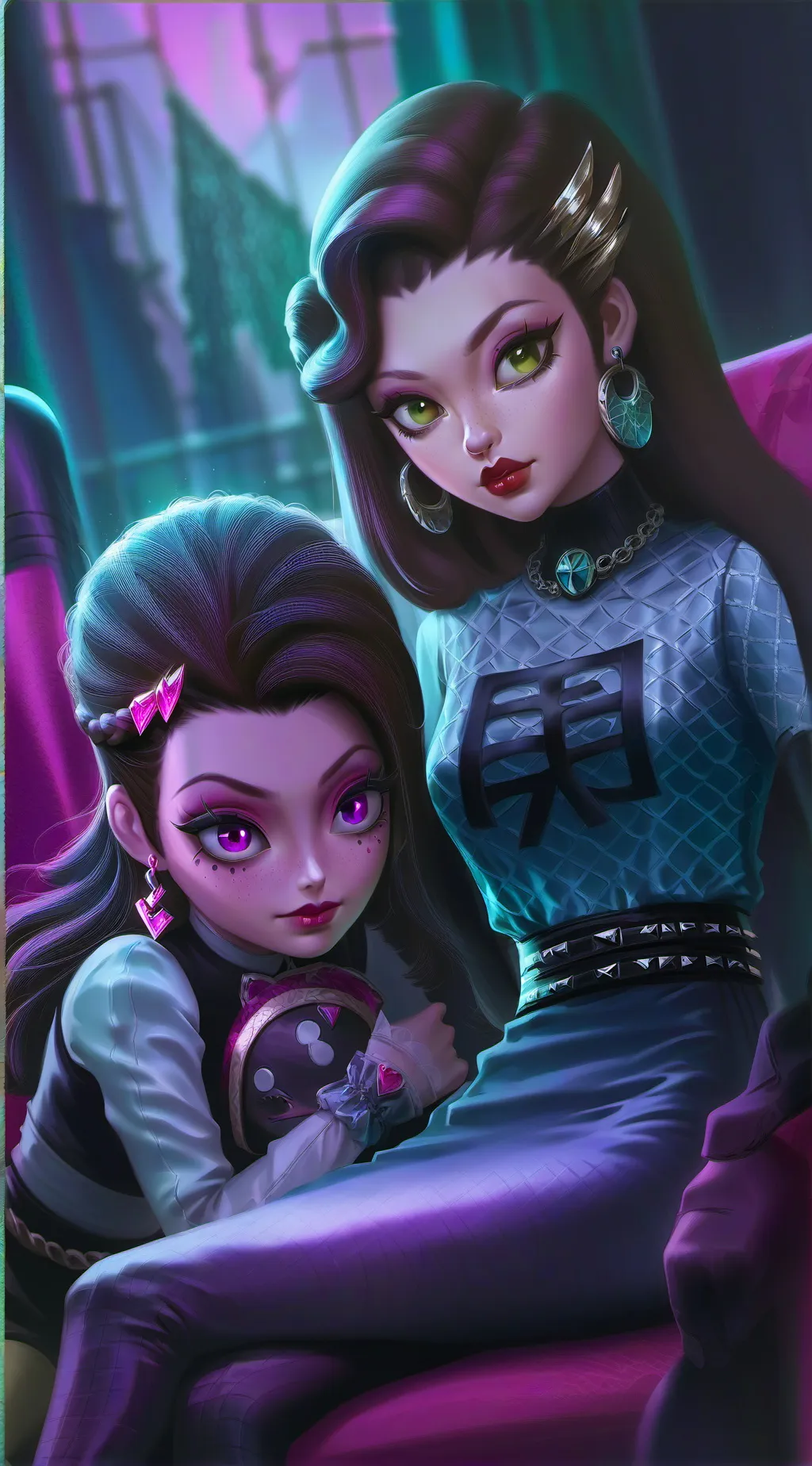 ai character: april background