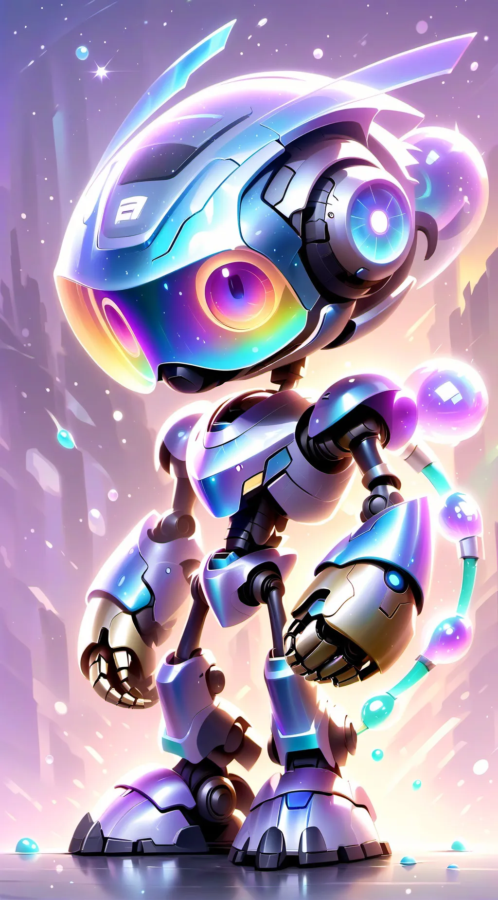 ai character: murder drones background
