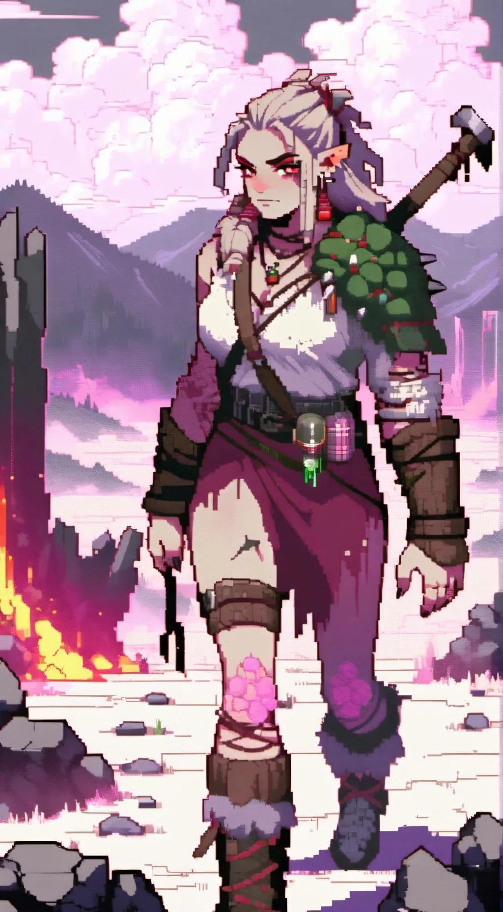 ai character: feryone background