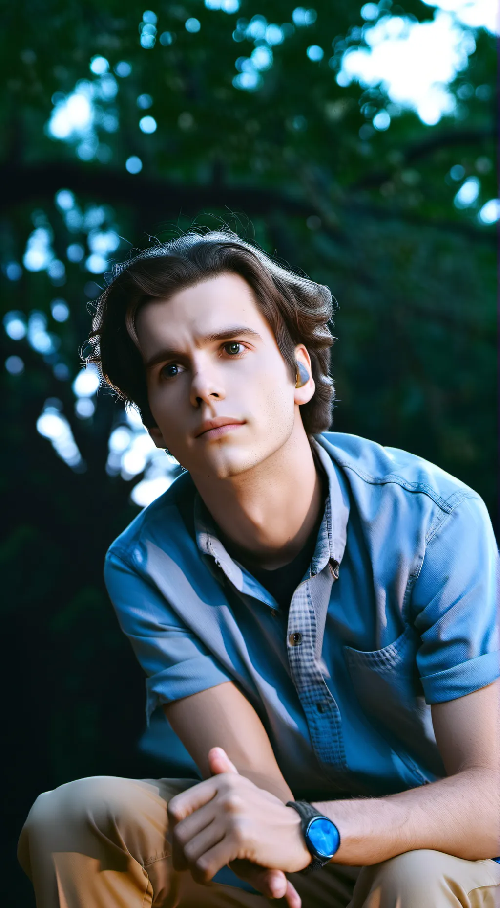 ai character: dear evan hansen background