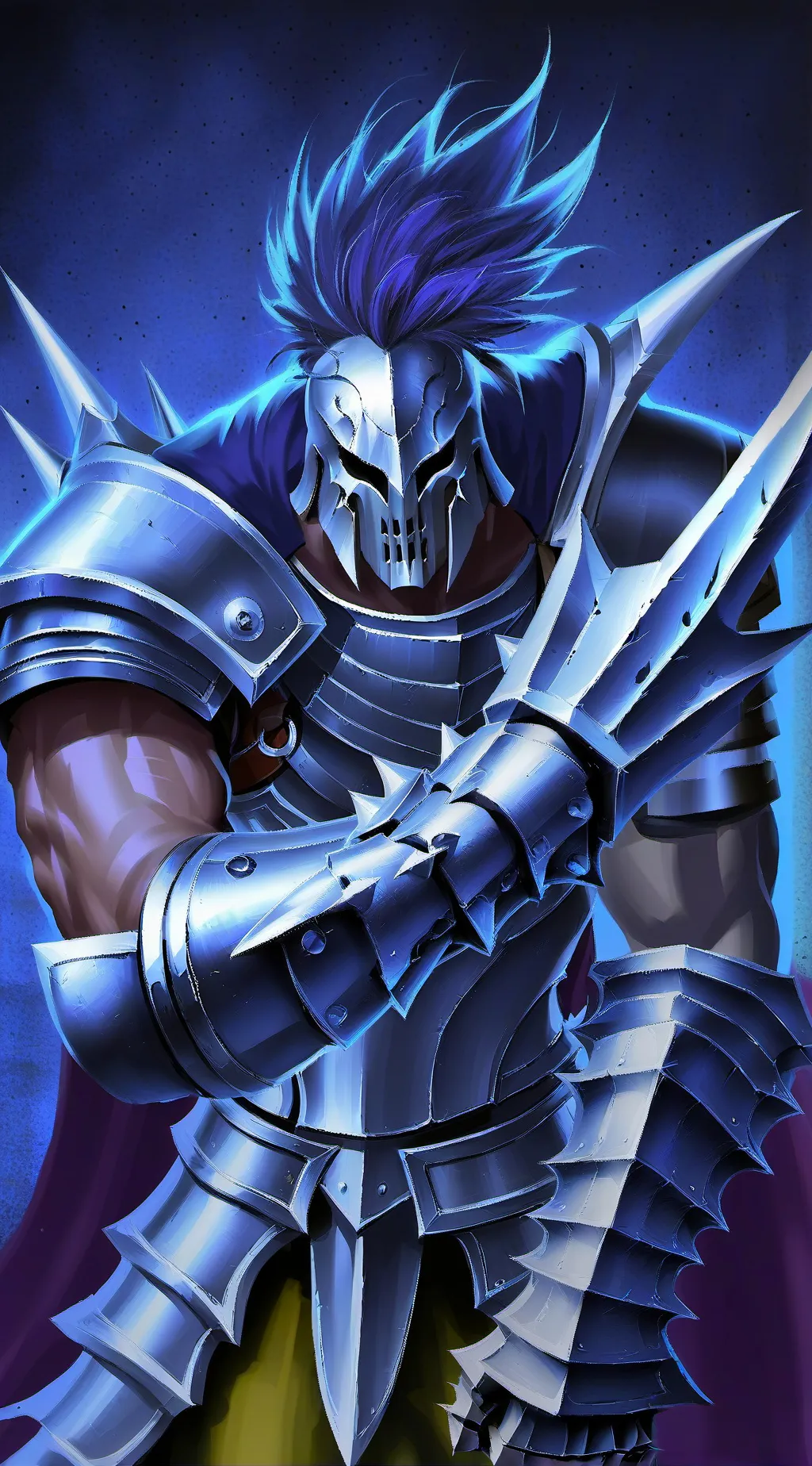 ai character: Shredder background