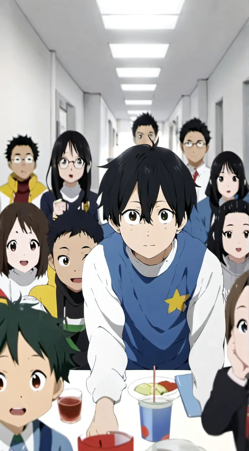 ai character: :D MHA :D background