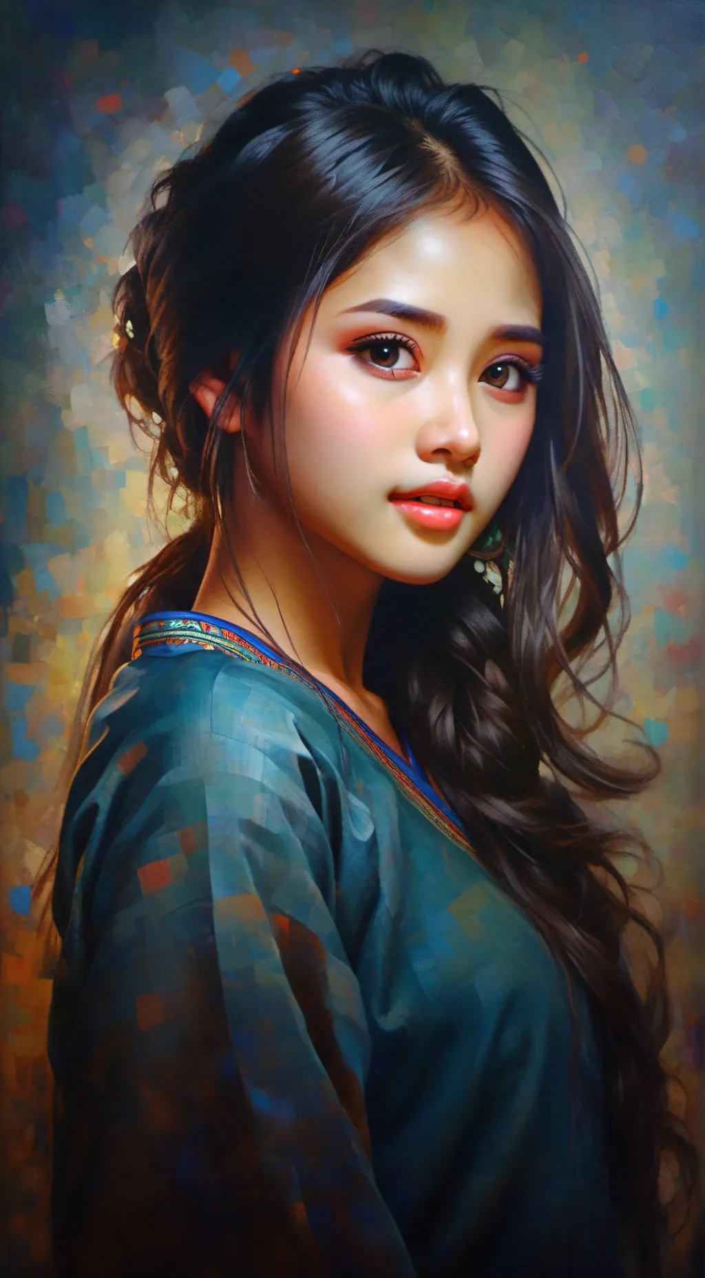 ai character:  nadira background