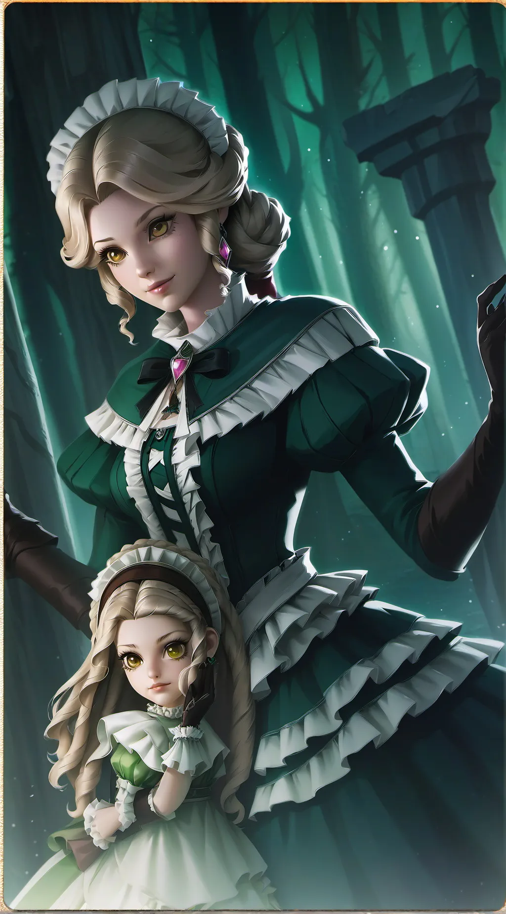 ai character: Layla Heartfilia  background