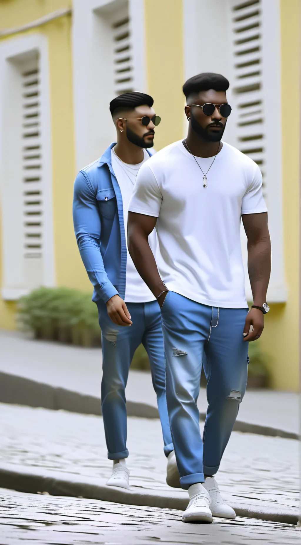 ai character: Guys  background