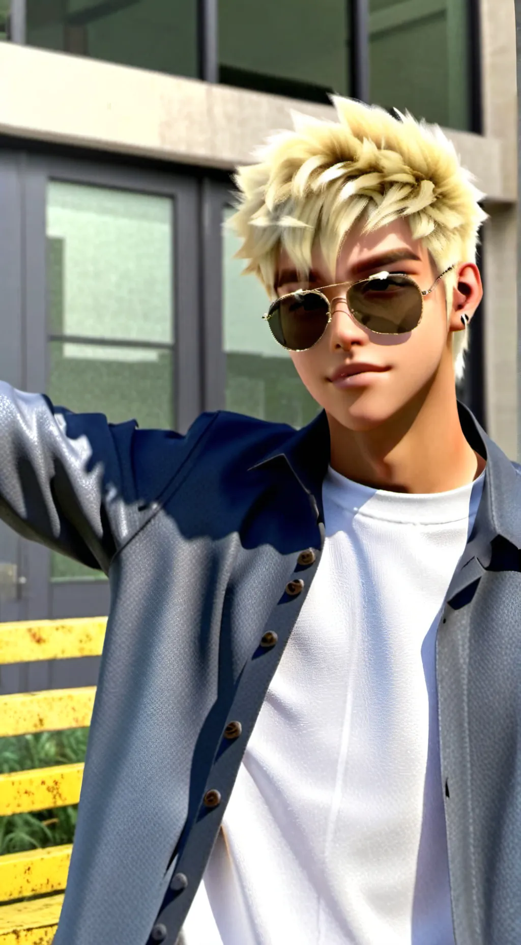 ai character: Max  background