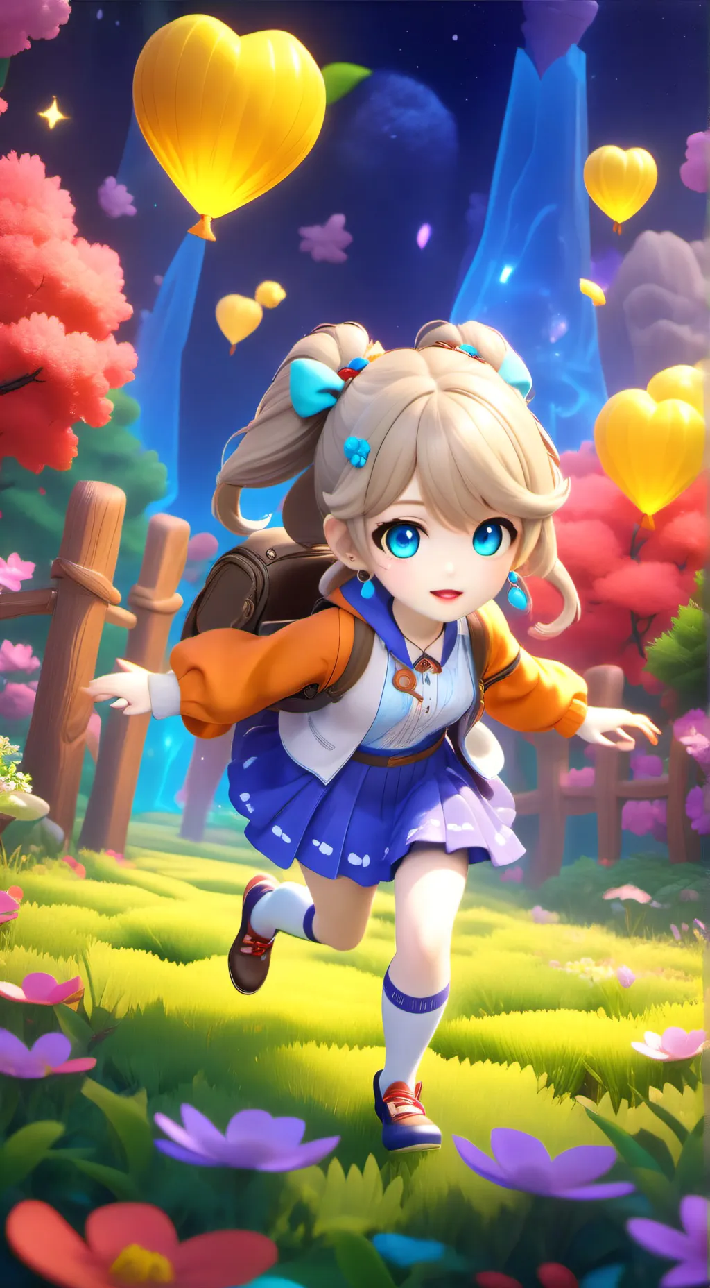 ai character: star background