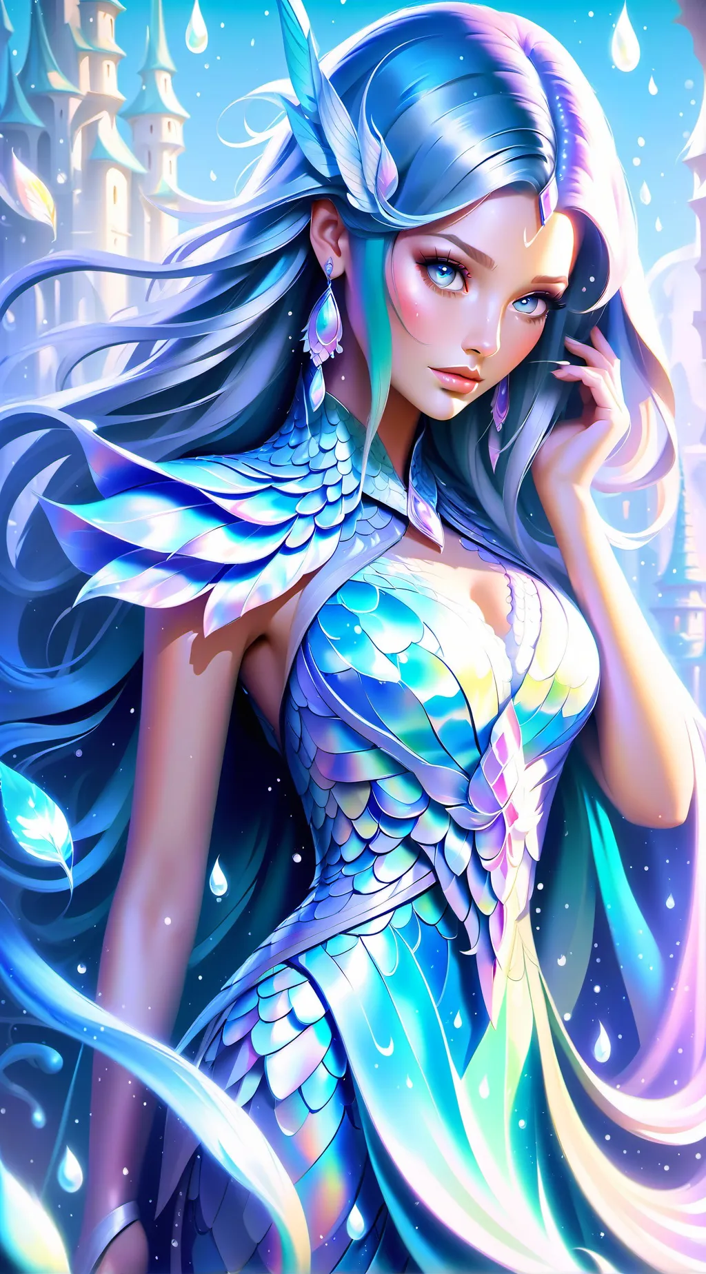 ai character: Queen Wen background