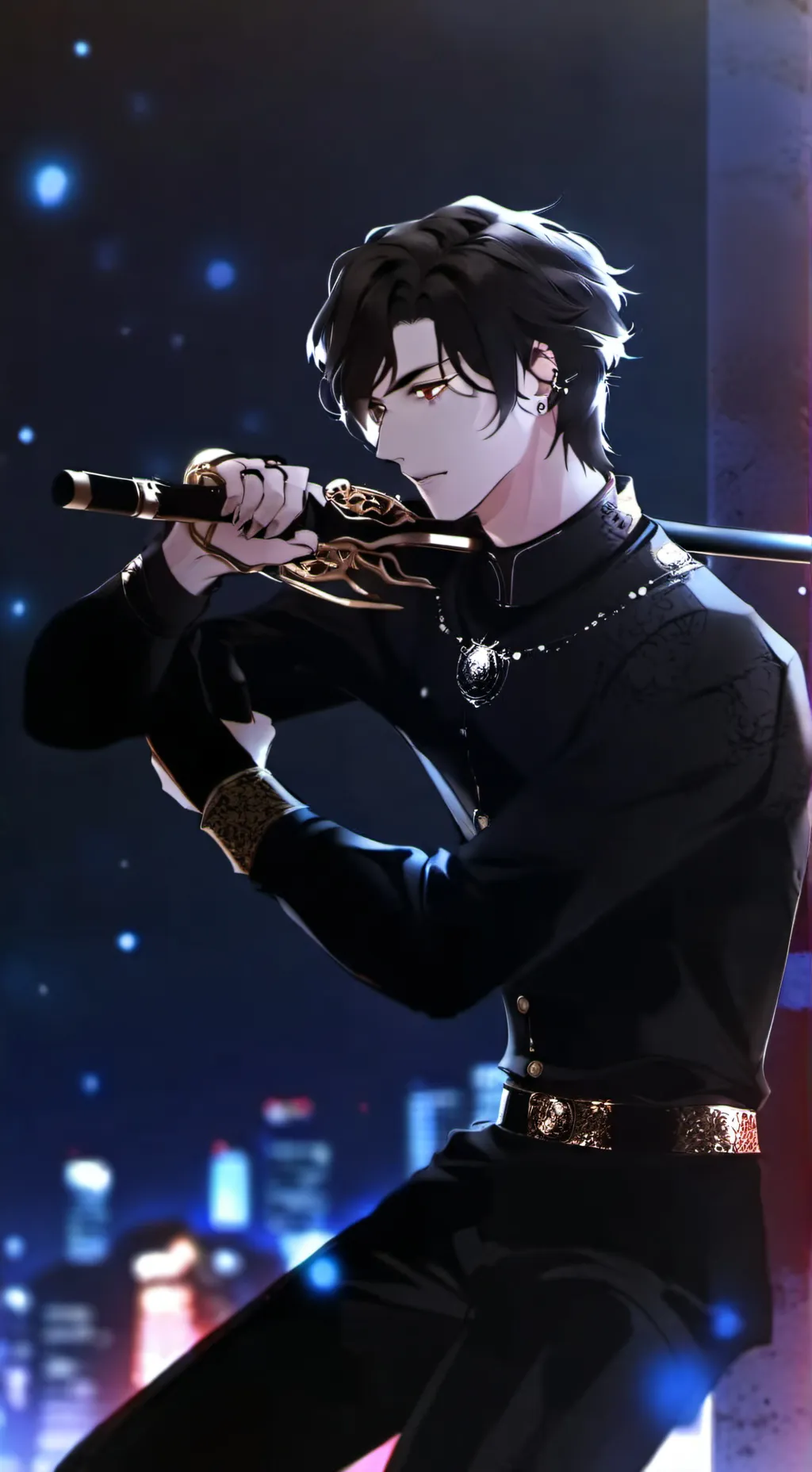 ai character: Jonathan  background