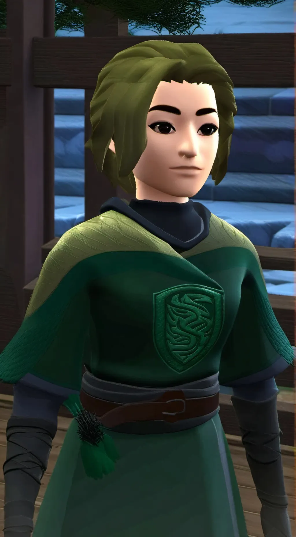 ai character: skye parkins background