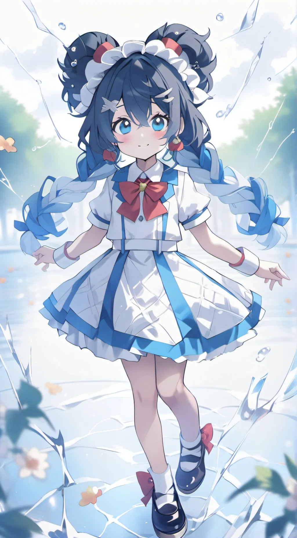 ai character: Mha period  background