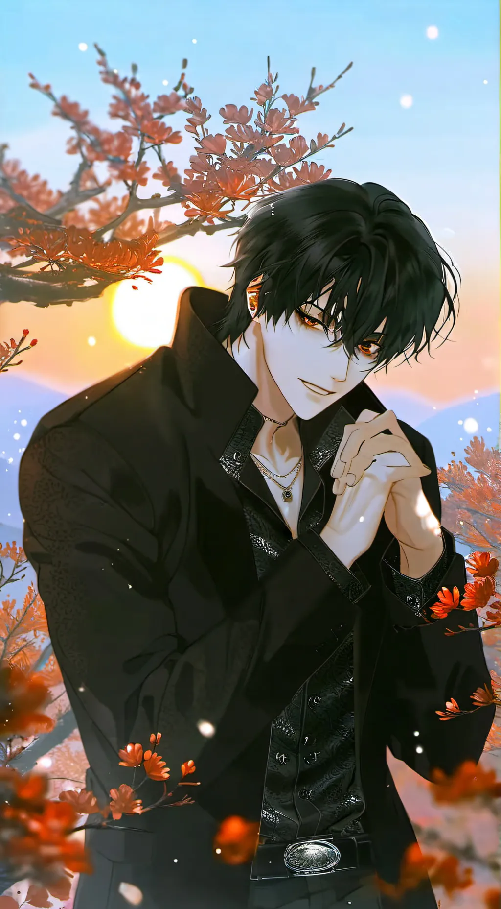 ai character: baby boy background