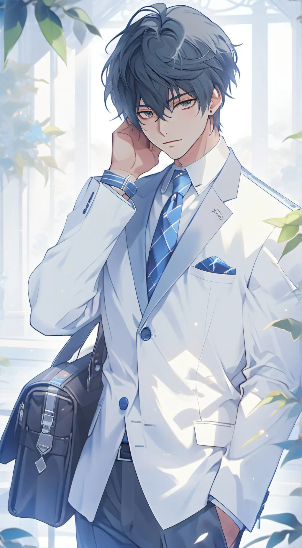 ai character: AlEXIS ♥️♥️♥️  background