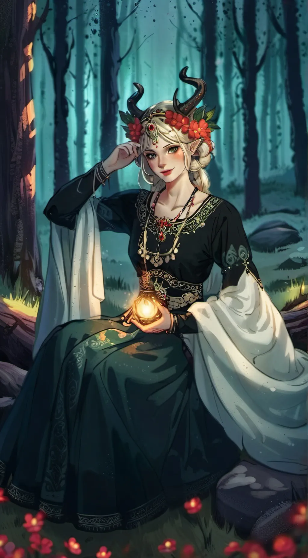 ai character: Freya background