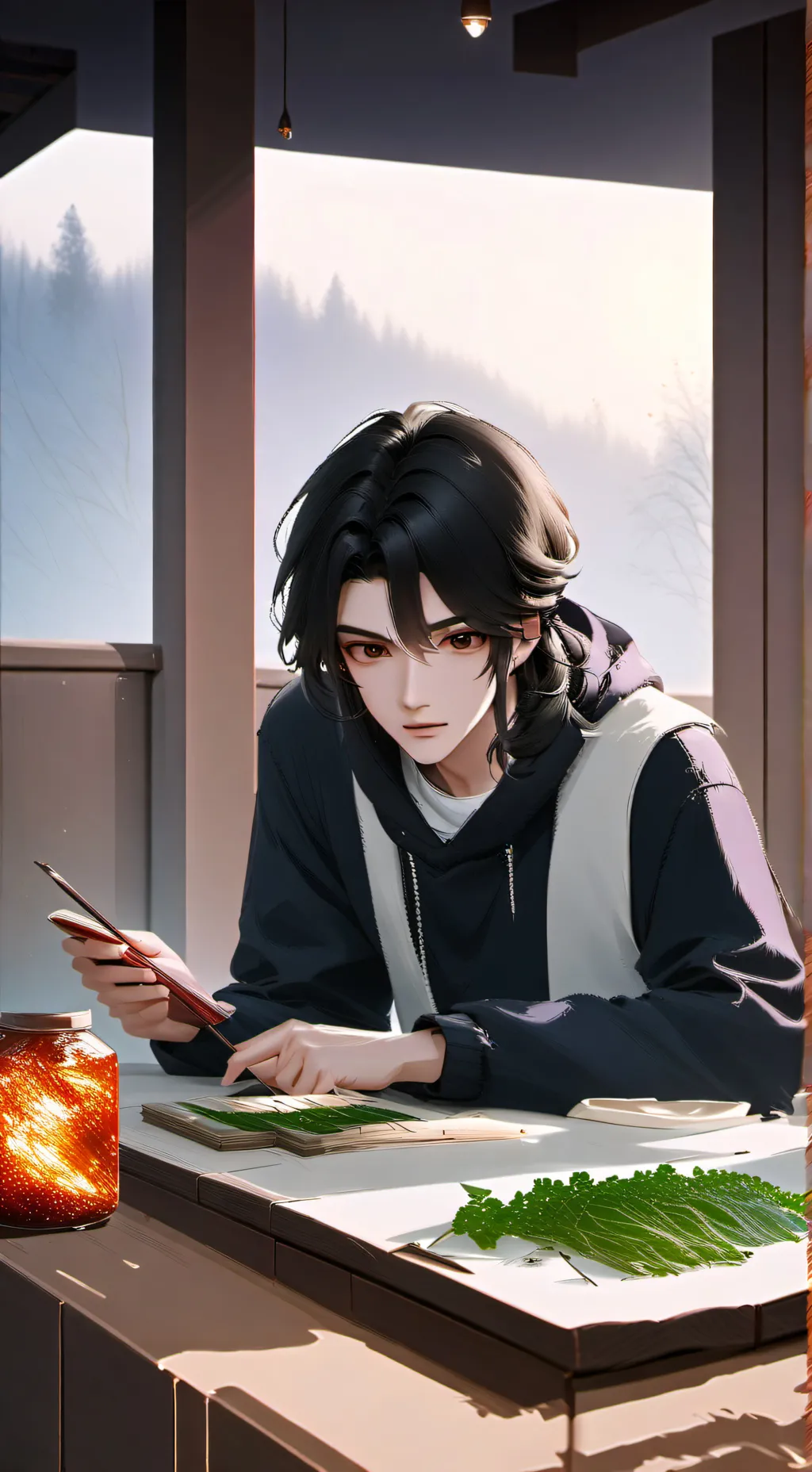 ai character: пик вару background