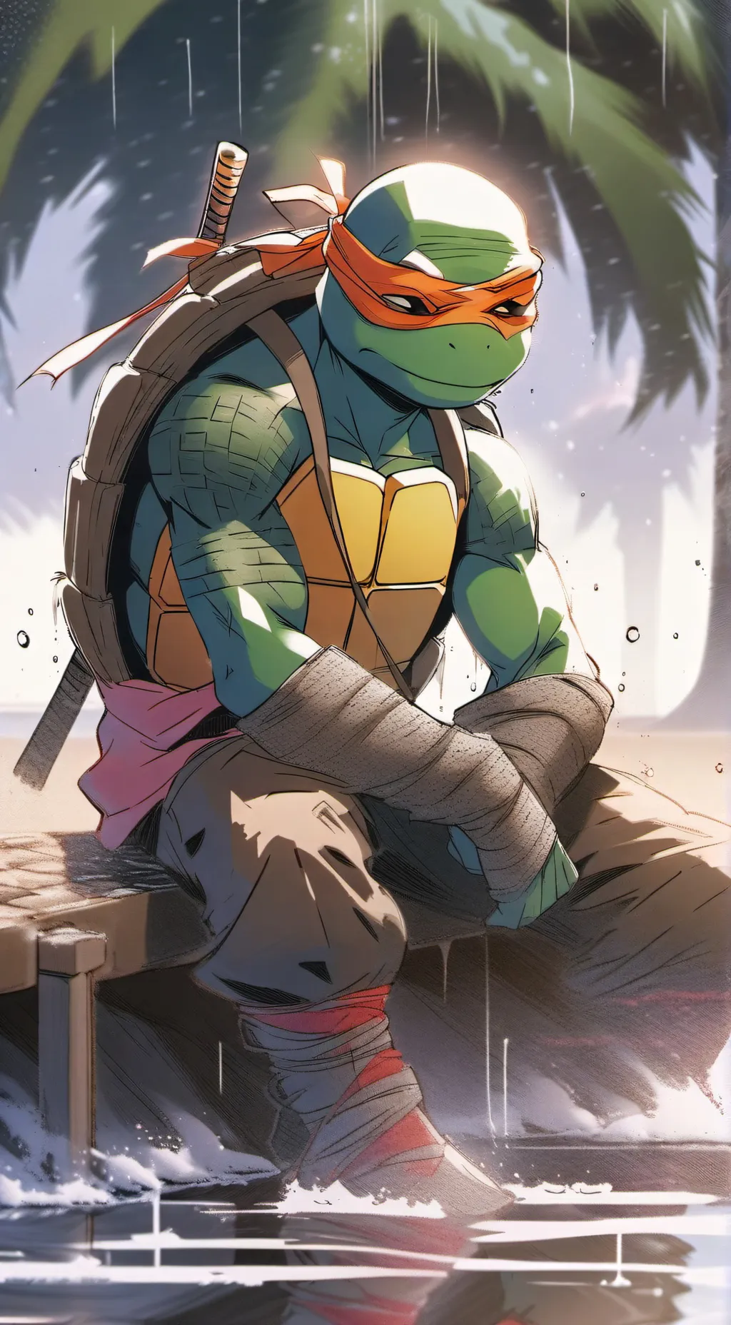 ai character: 2003 Mikey Angst😭💔 background