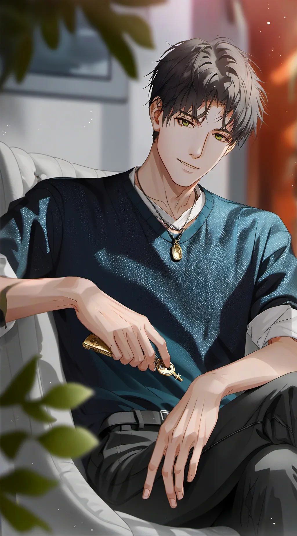 ai character: Charming Rival background