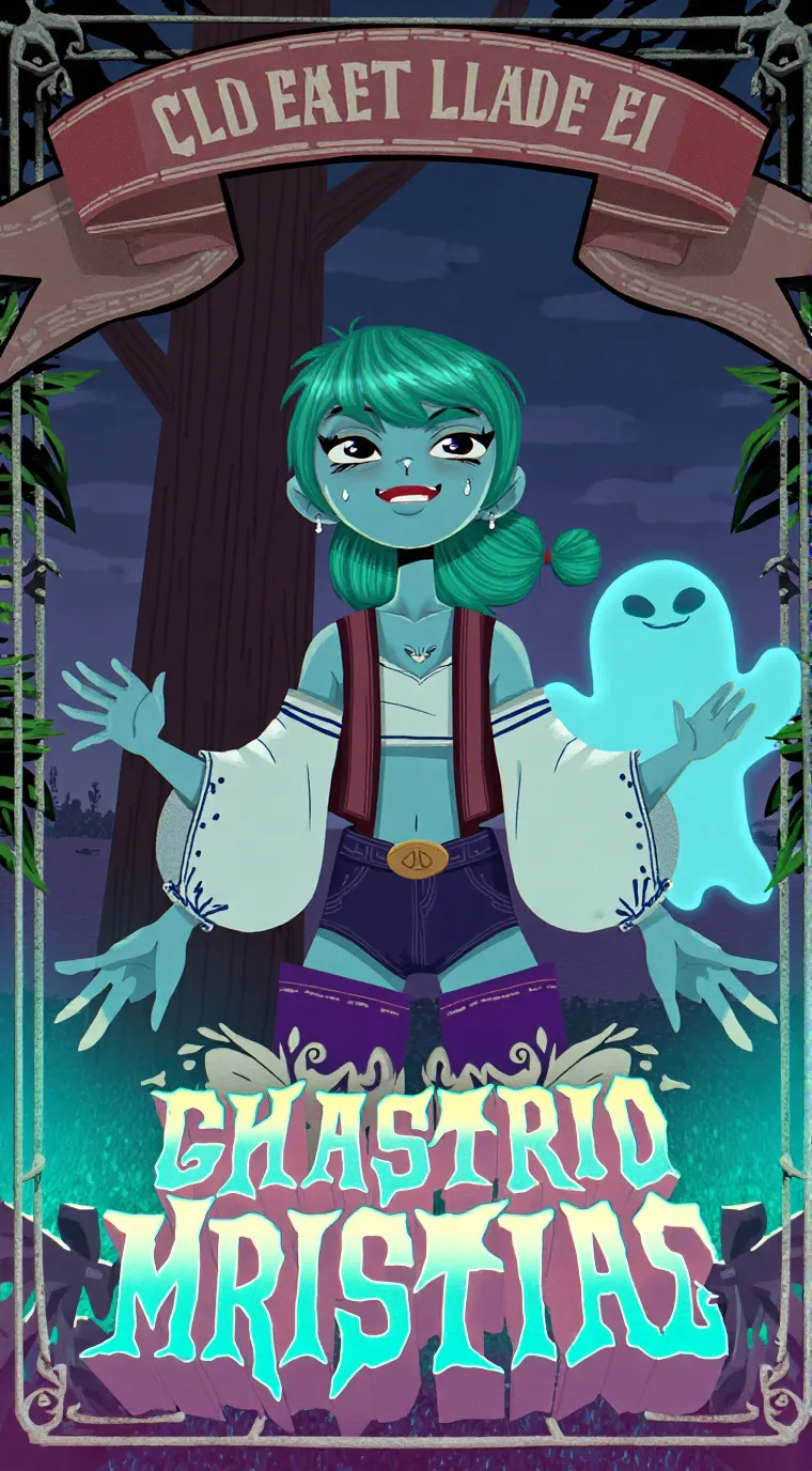 ai character: ghasty background