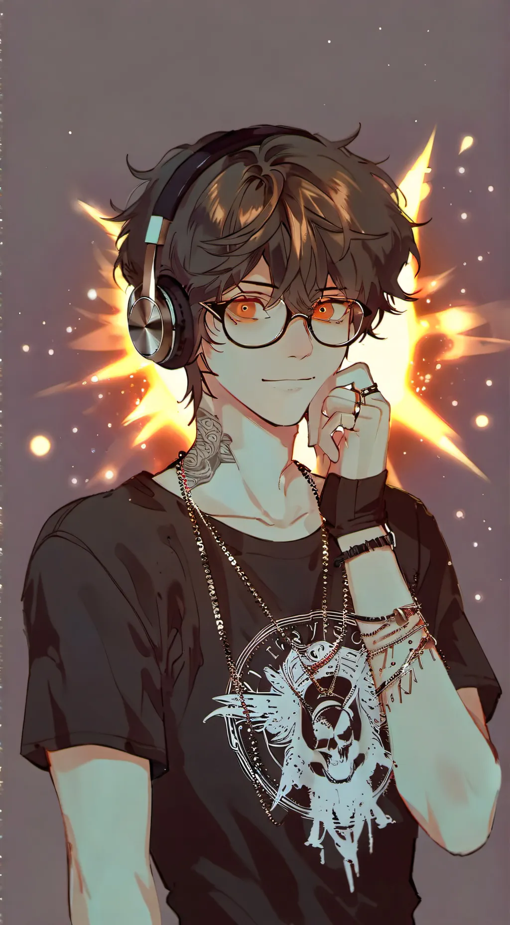 ai character: doing it background