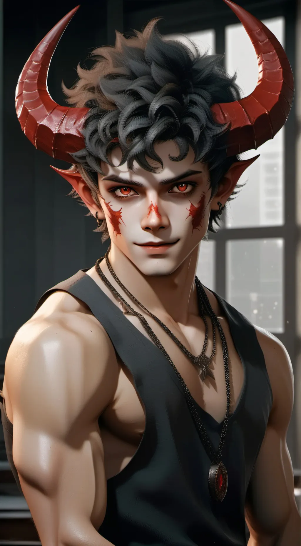 ai character: Max  background