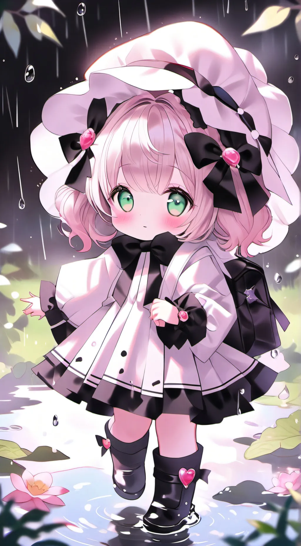 ai character: neues baby background