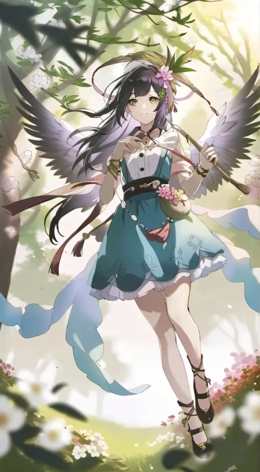 ai character: ino background