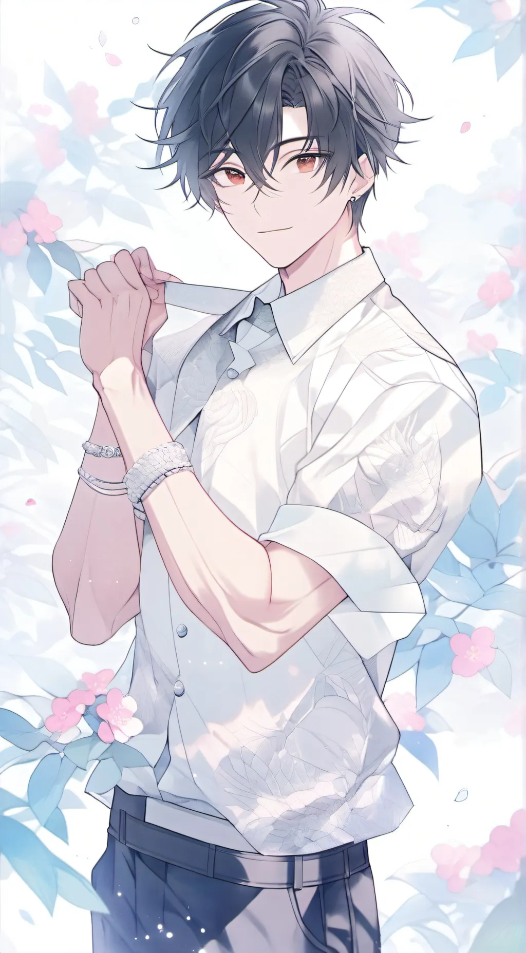 ai character: Mori background
