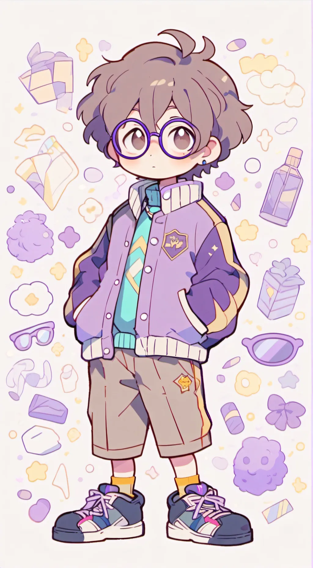 ai character: Roommate👁👄👁 background