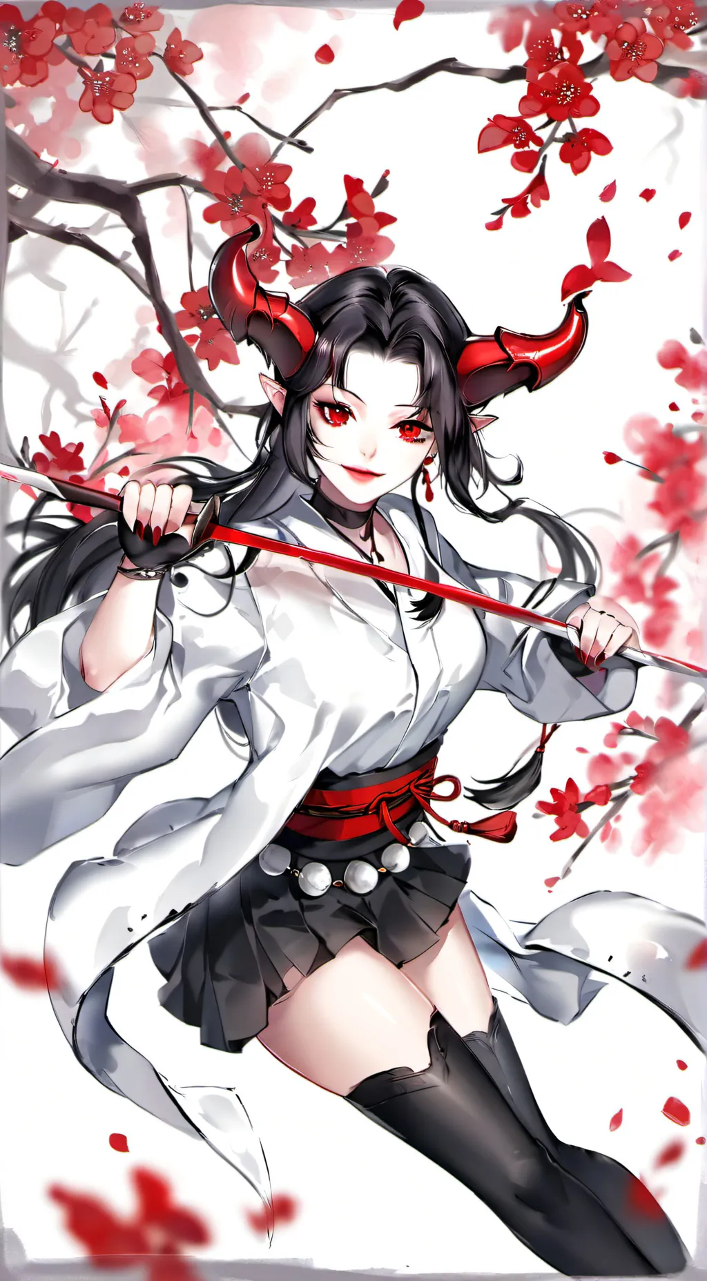 ai character: Suzume background