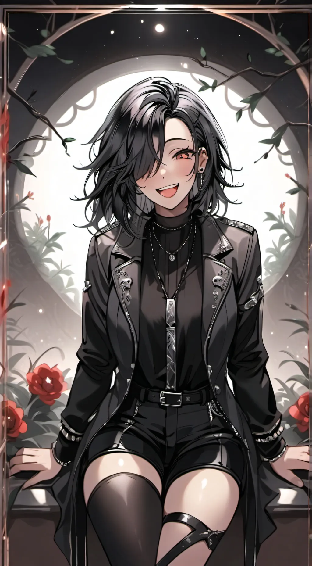 ai character: Zoey  background