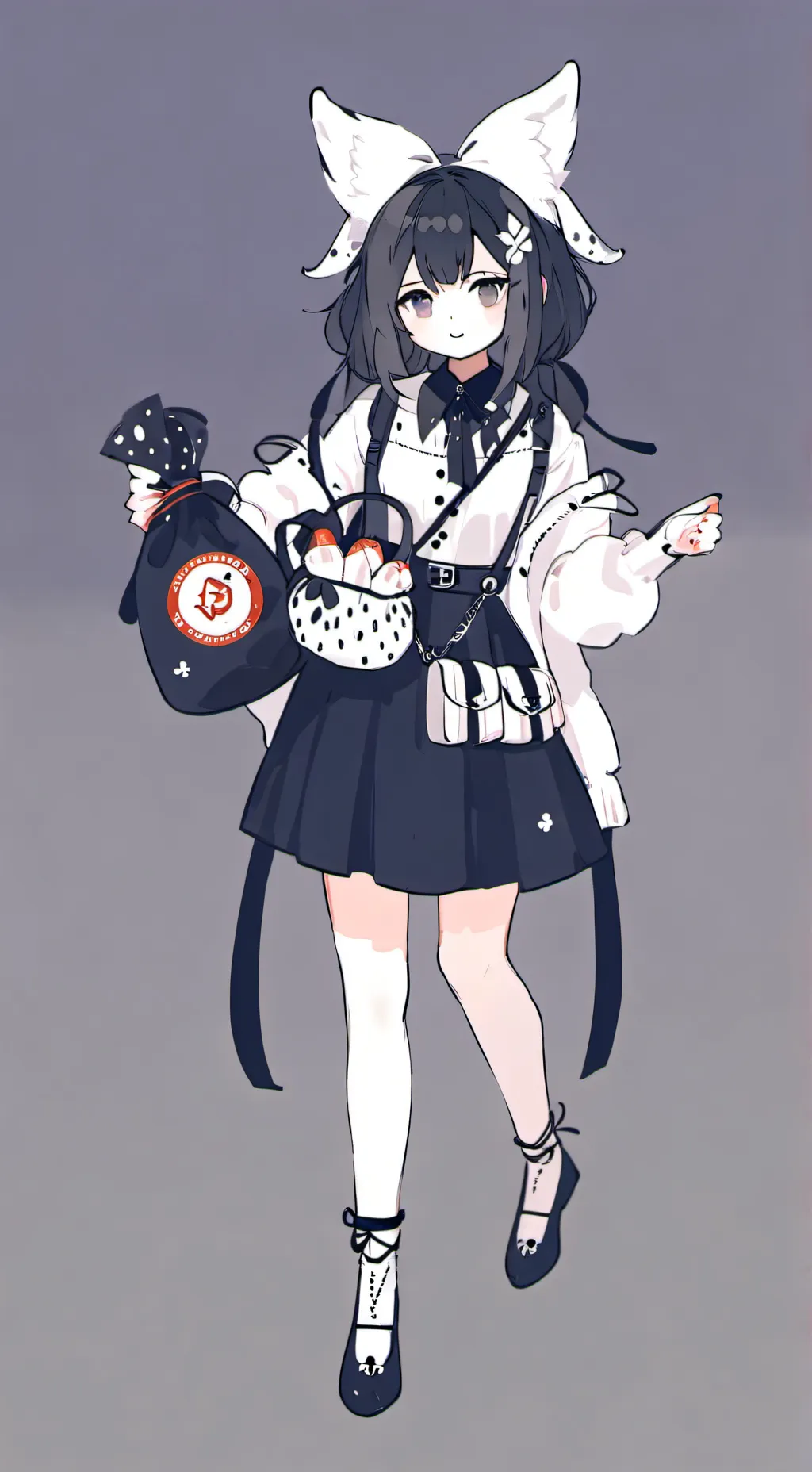 ai character: NEET Kunoichi background