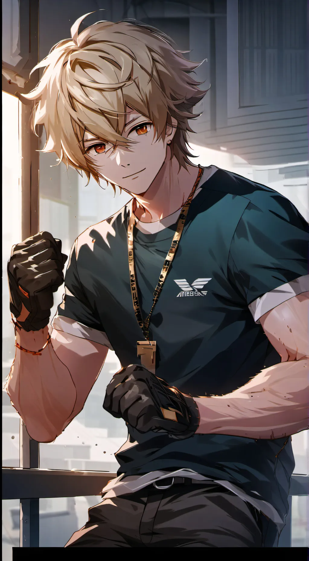 ai character: Jake  background